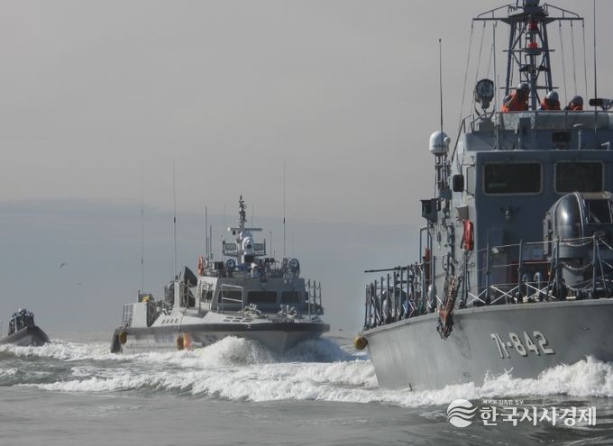 합동 저수심‧물곬 기동훈련