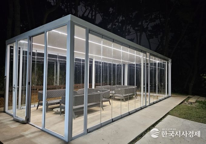 부산 남구,‘이기대 큰고개쉼터 카페형 쉼터 및 정원사업’ 준공