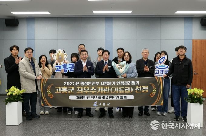 고흥군, 행안부 지방물가 안정관리 최우수기관 선정..