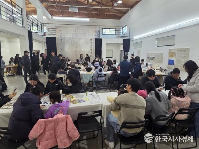 완주군 삼례문화예술촌, 설 명절 체험 인파로 북적