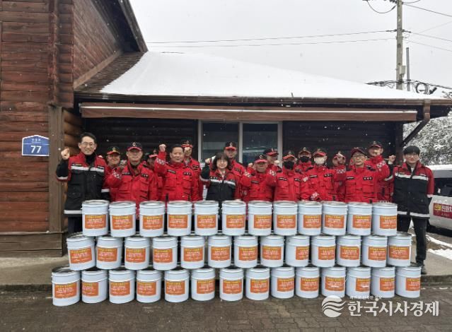 괴산군, 화목보일러 재처리 용기보급으로 산불 예방에 힘써