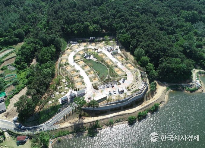 1. 천안국민여가캠핑장 전경.