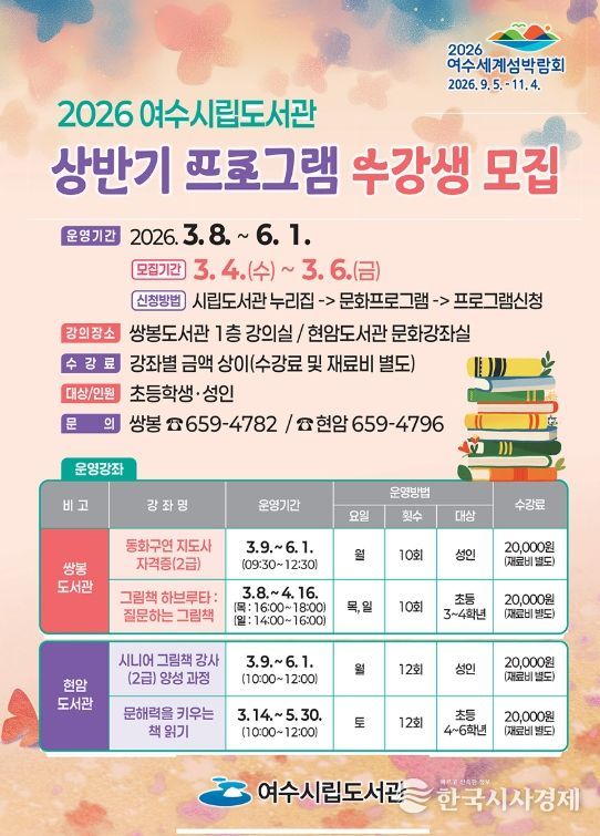 ‘상반기 프로그램’ 수강생 모집