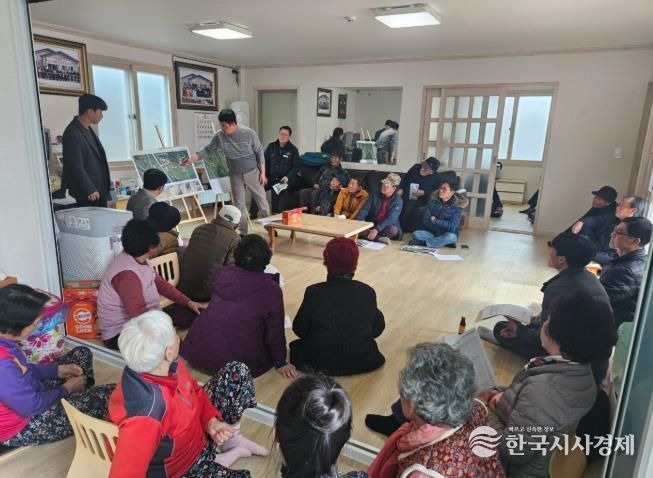 고흥군, 동강 덕암 소하천 정비사업 주민설명회 개최