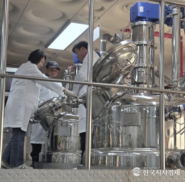 미생물배양실 미생물을 배양 현장