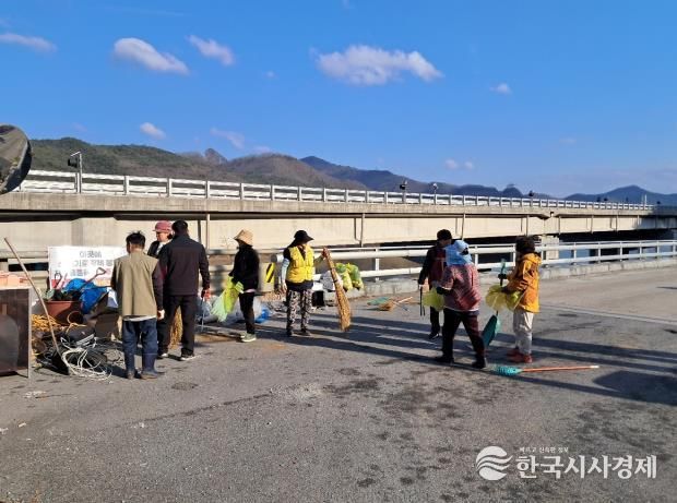 심곡리 마을 환경정화 활동