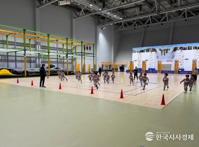 ‘하모 유아스포츠단’ 본격 운영 시작