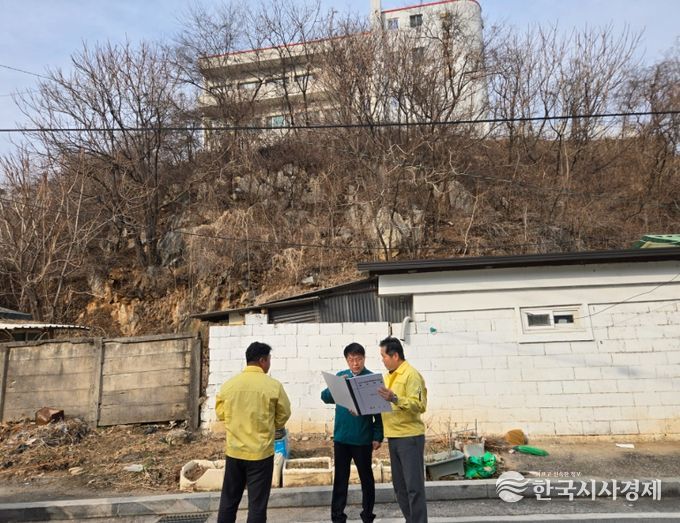 평창군, 해빙기 대비 급경사지 안전 점검