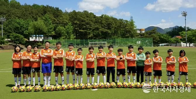 축구단 단체사진