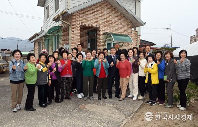 어르신섬김마을선정(명산마을)