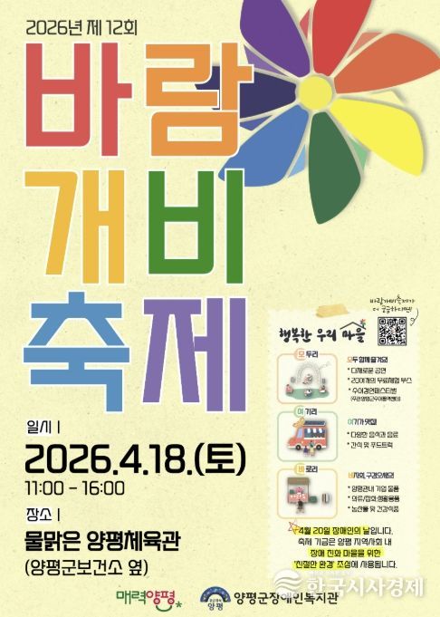 제12회 행복한 우리 마을 ‘바람개비 축제’