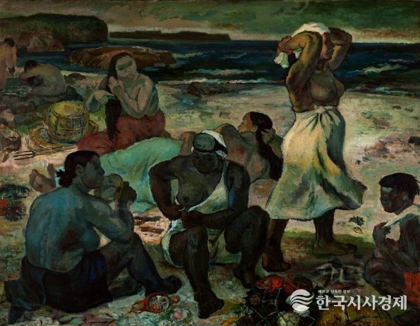 장리석기념관 상설전시 《숨비소리》 포스터 시안