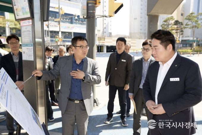 배방읍 세교리 이순신초·고등학교 일원 현장점검