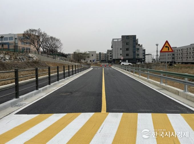 둔포 소로 1-25호(마이스터고) 준공·개통 사진