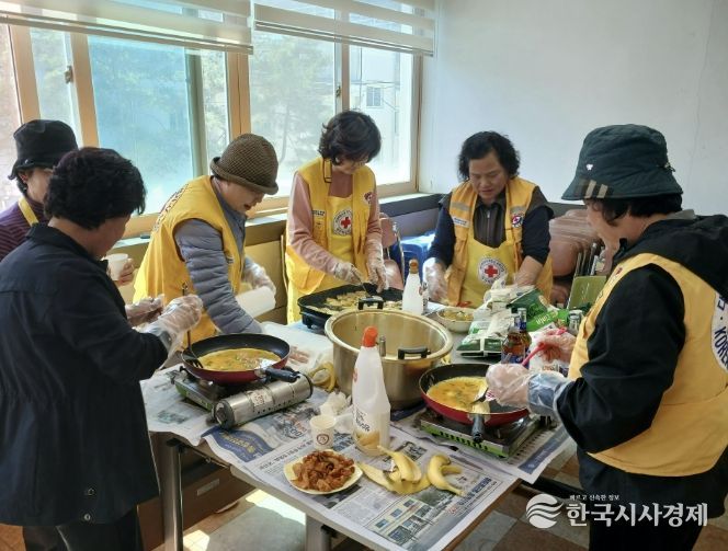 괴산군 청천면, 저소득 홀몸노인에 사랑찬(餐) 밑반찬 지원사업 추진