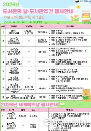 남부도서관 안내문