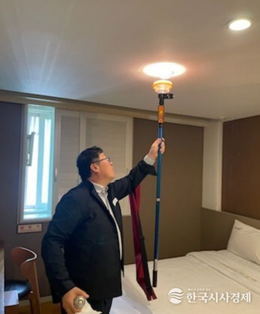 2025. 노후 숙박업소 화재감지기 작동시험