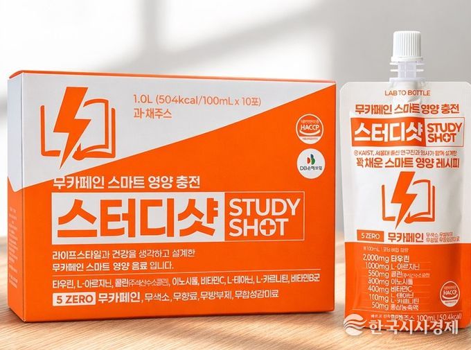 1. 랩투보틀 무카페인 에너지드링크 ‘스터디샷’
