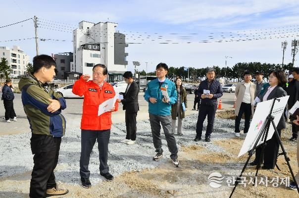 하수처리시설 유휴부지 임시주차장