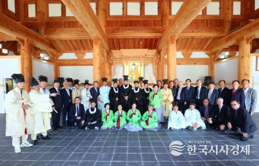 함양군 고운 최치원 선생 춘기 제향 봉행